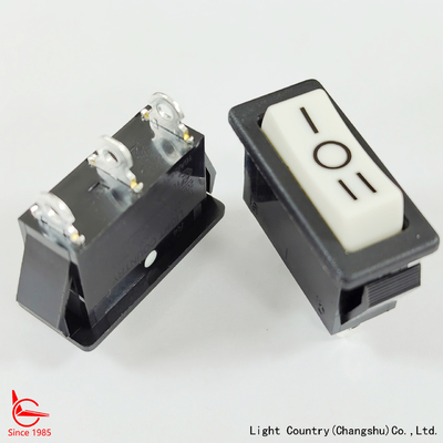 Niezawodny fabryczny przełącznik Light Country R4 Rocker, 33*15mm, ON OFF ON, 16A 250V, UL/VDE, do sprzętu kuchennego